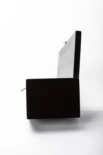 Caja Para Juego De Trinchar En Fibro Facil Lustrada Broche. - Imagen 7