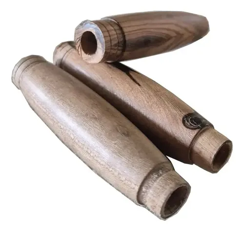 Mangos Para Encabado De Cuchillos Parrillero Pack X 5 12,5cm Marrón Claro - Imagen 3