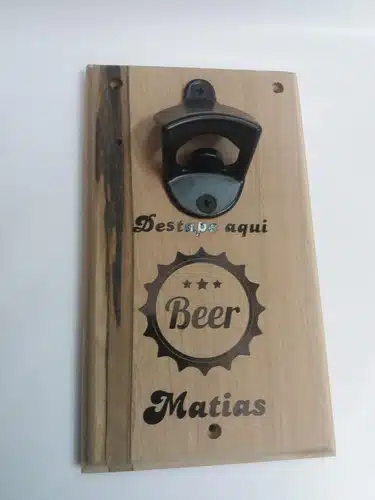 Destapador Cerveza. Pared Personalizado Con Lo Que Quieras. - Imagen 3