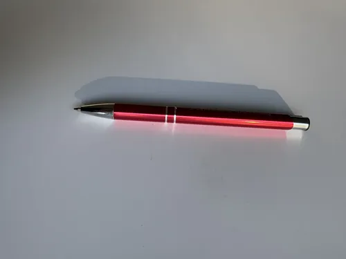 Bolígrafo Lapicera Metálica Personalizada Rojo X200 Unidades Rojo Azul - Imagen 3