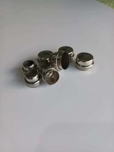 Tapones Y Virolas De Alpaca Para Encabado Cuchillos 20mm X5 Alpaca - Imagen 10