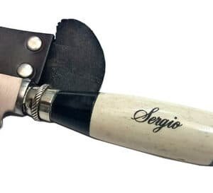Cuchillo 16 Cm Personalizado.hoja Inox Mango C/alpaca Tandil