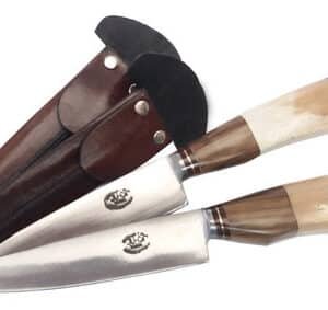 Cuchillo Fab.en Tandil . Marca Juca 14 Cm Combinado C/vaina
