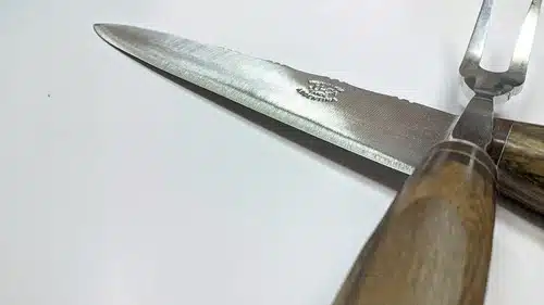 Juego De Trinchar De Madera Hoja Juca 20cm En Caja De Regalo - Imagen 9