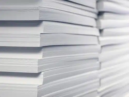 Papel A4 75gr  Puntilladas Al Medio. Troqueladas Resma Hojas - Imagen 5