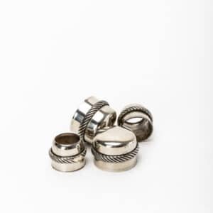 Pack 5 Tapones Y Virolas De Alpaca Encabado De Cuchillos 30m