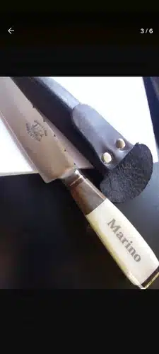 Cuchillo 26 Cm Hoja Juca Tandil Ac. Carbono Personalizado - Imagen 2