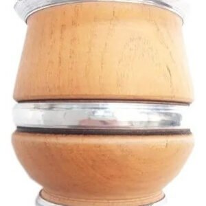 Mate Algarrobo Con Virolas De Aluminio Pack 10 Unidades