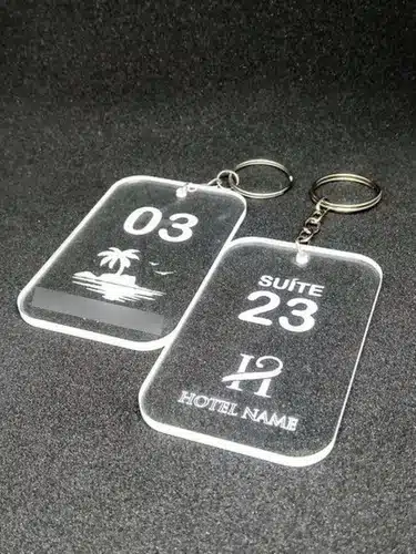Llaveros Acrilico Personalizado Souvenir, Publicidad Pack 50 - Imagen 12