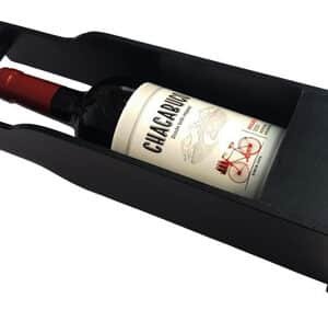 Exhibidor Para Vino Personalizado Laser Para Regalo Envíos