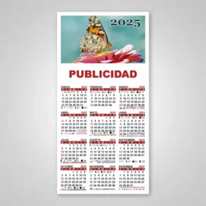Almanaques Con Imán 10x22 Cm. Cartulina Encapada Laqueados Personalizado