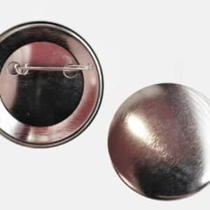 Pin Botón Personalizado 38 Mm Con Prendedor Pack 70 Unidades