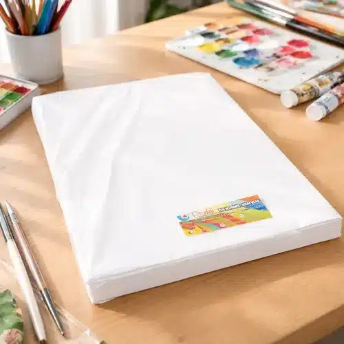 Papel Cartulina Obra 180 Gr. Tamaño Oficio Pack 100 Unidades Blanco Prisma Bright - Imagen 6