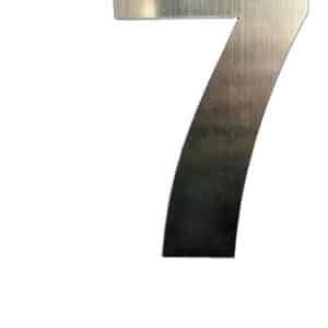 Números De Plástico Bicapa 13 Cm, Para Casas, Dtos. Edificio