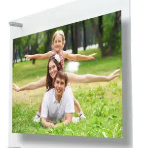 Cuadro Doble De Acrílico Para Intercambiar Fotos 29 X 50 Cm