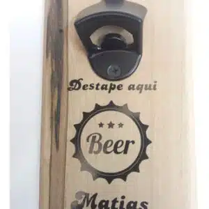 Destapador Cerveza. Pared Personalizado Con Lo Que Quieras.