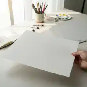 Papel Cartulina Encapado 225 Grs. Super A3 Pack 100 Unidades Blanco