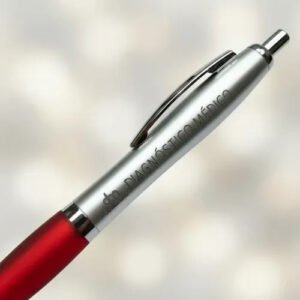 Lapicera Personalizada Laser Boligrafo X200 Unidad Azul Rojo Azul O Rojo Y Gris Azul