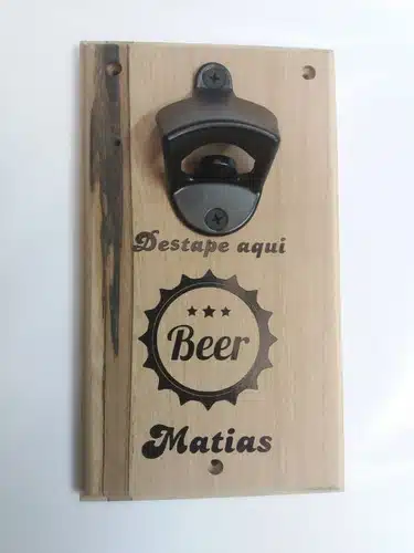 Destapador Cerveza. Pared Personalizado Con Lo Que Quieras. - Imagen 4