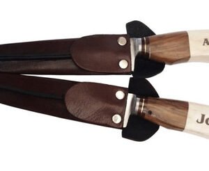 Cuchillo Fab.en Tandil Juca 18cm Personalizado Comb. C/vaina
