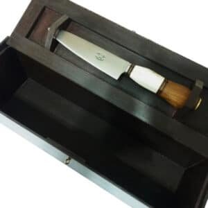 Cuchillo En Caja Para Vino Personalizada Para Regalo Envios