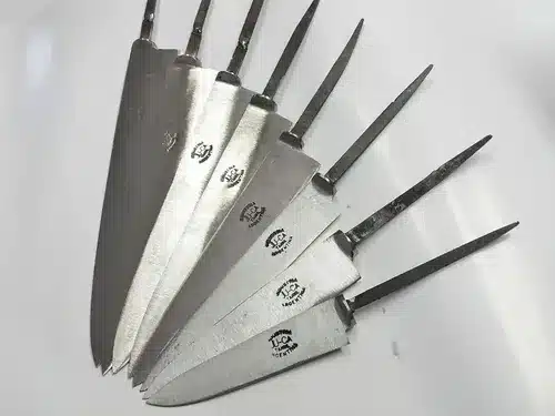 Hoja De Cuchillo Para Encabar 18 Cm Juca Tandil X10 Unidades Acero - Imagen 4
