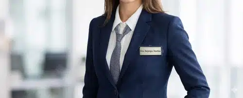 Pin Identificador Credencial Personalizada C/laser, Con Imán Dorado - Imagen 4