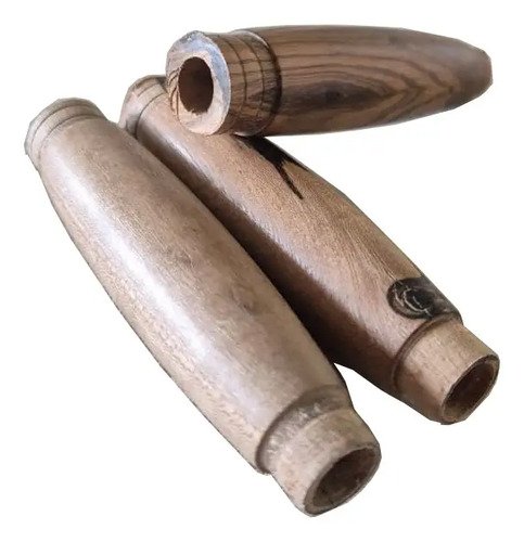 Mangos Para Encabado De Cuchillos Trinchar X3 Madera Noble Marrón Claro
