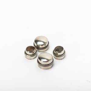 Pack 5 Tapones Y Virolas De Alpaca Para Encab. De Cuchillos