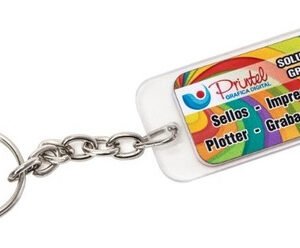 Llaveros Acrílicos Personalizado A Color Pack X100 Souvenir