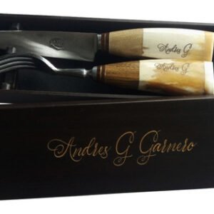 Juego Picnic Tenedor Y Cuchillo En Caja Personalizado Tandil