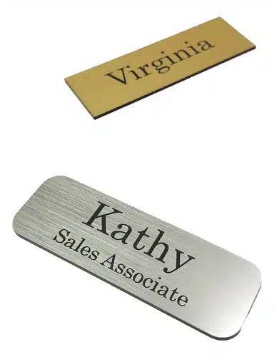Identificador Nombre Grabado Laser, Credencial, Pin Pack 10 - Imagen 5