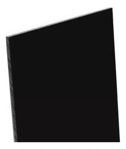 Placa De Acrilico Uv Negro 30x30 Cm De 4mm De Espesor. - Imagen 2