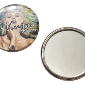 Pin Personalizados Con Espejo Pack De 50 Unid.