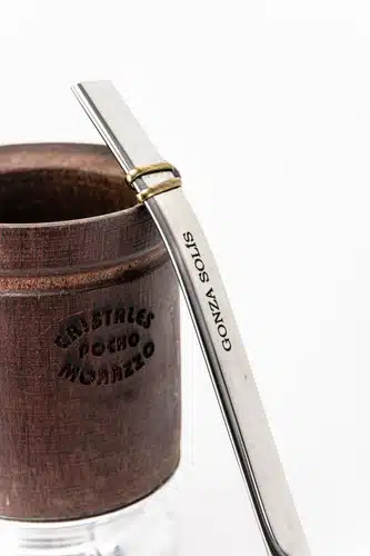Bombilla De Acero Inox. Personalizada Con Laser. Envios