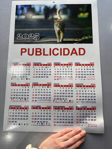 Almanaques Lamina 32x47cm. Cartulina Encapada Laqueados Personalizado - Imagen 10