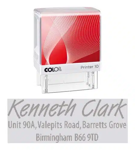 Sellos Autom. Colop Printer 10 G7 Incl.goma. Pack 2 Unidades - Imagen 4
