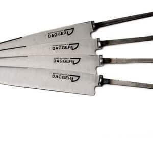 Pack 5 Hojas De Cuchillo 12 Cm Marca Dagger Acero Inoxidable