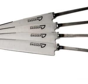 Pack 5 Hojas De Cuchillo 14 Cm Marca Dagger Acero Inoxidable Acero