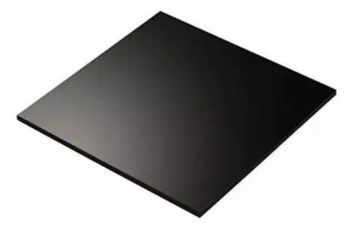 Placa De Acrilico Uv Negro 30x30 Cm De 4mm De Espesor.