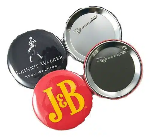 Pin Botón Personalizado 38 Mm Con Prendedor Pack 40 Unidades