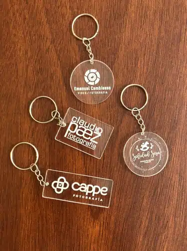 Llaveros Acrilico Personalizado Souvenir, Publicidad Pack 50 - Imagen 11