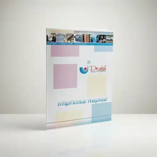 Carpetas Institucionales Personalizadas Laminadas X50 Unidad Blanco