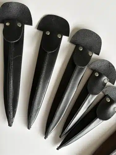 Vaina Para Cuchillo De 14 Cm Fabricadas En Tandil. Envíos Negro - Imagen 5