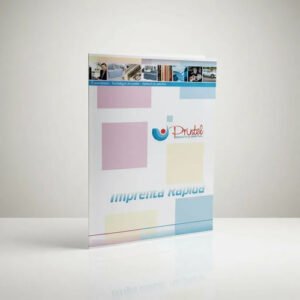 Carpetas Institucionales Personalizadas Laminadas X10 Unidad Blanco