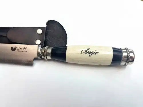 Cuchillo 16 Cm Personalizado.hoja Inox Mango C/alpaca Tandil - Imagen 10