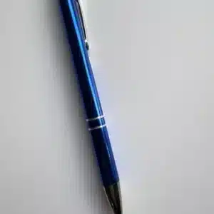 Bolígrafo Lapicera Metálica Personalizada Azul X200 Unidades Azul