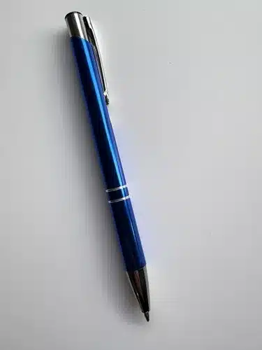 Bolígrafo Lapicera Metálica Personalizada Azul X200 Unidades Azul