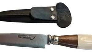 Cuchillo 12 Cm ,hoja De Acero Inox Marca Dagger, Con Vaina