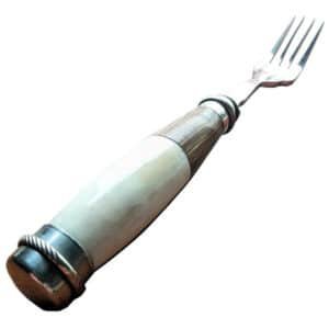 Tenedor Combinado Con Alpaca Acero Inoxidable Pers.